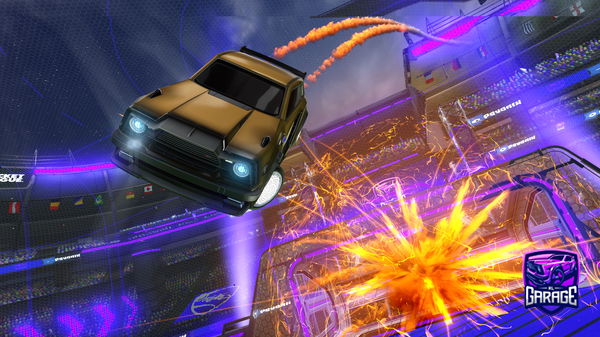 A Rocket League car design from Bigtentaclebango