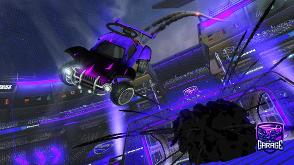 A Rocket League car design from VitalLeopard4571