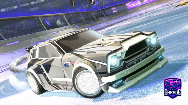 A Rocket League car design from LK19_NBSC