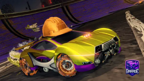 A Rocket League car design from Haven414