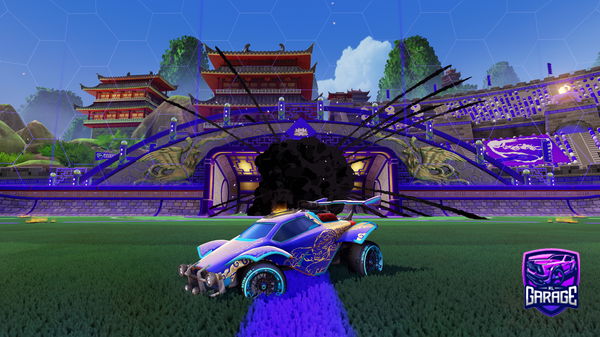 A Rocket League car design from LaughingStawk