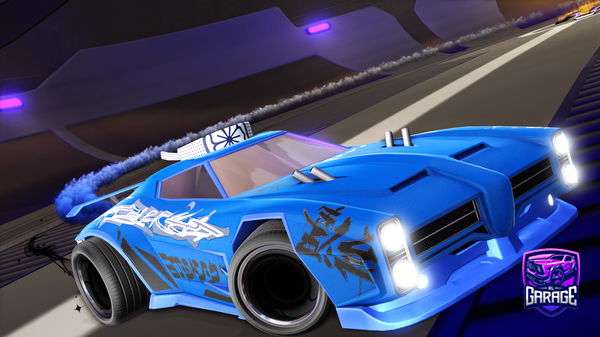 A Rocket League car design from Amnazzia