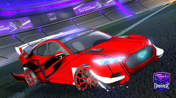 A Rocket League car design from Ignis_71