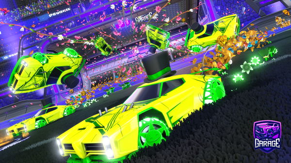 A Rocket League car design from DeathLlama55