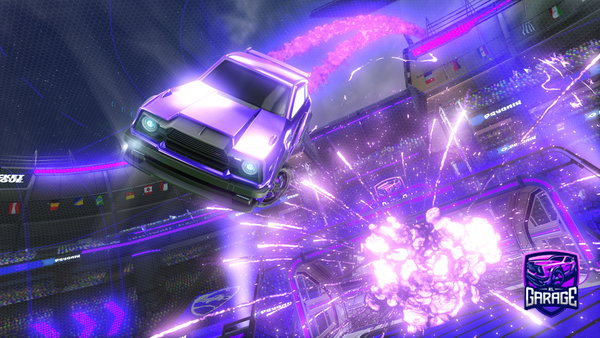 A Rocket League car design from Ryzanwastaken