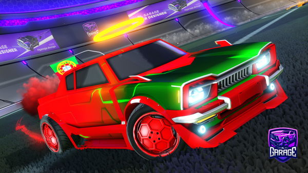 A Rocket League car design from morrubchen