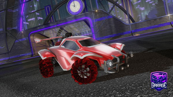 A Rocket League car design from Ciofologo09