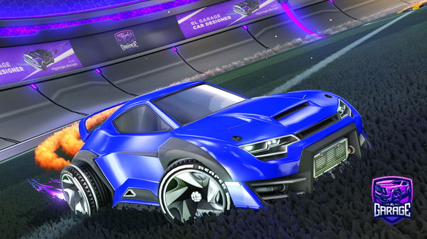 A Rocket League car design from JackieKy2