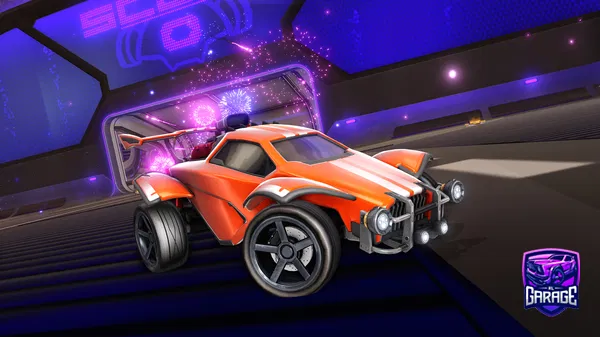 A Rocket League car design from JDMJenny85