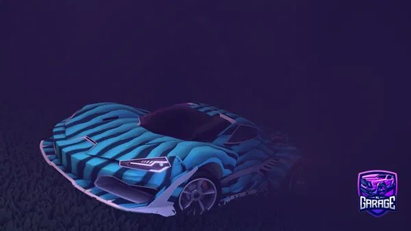 A Rocket League car design from Jam_ware