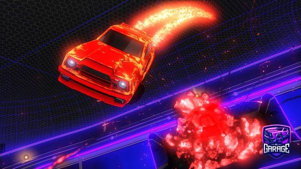 A Rocket League car design from Chocoogamez