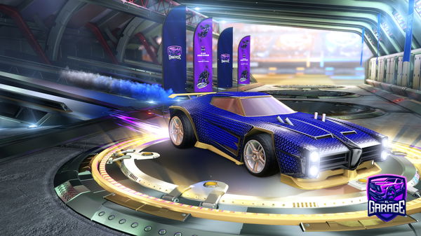 A Rocket League car design from Fedom