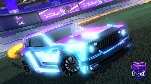 A Rocket League car design from NetfishHun