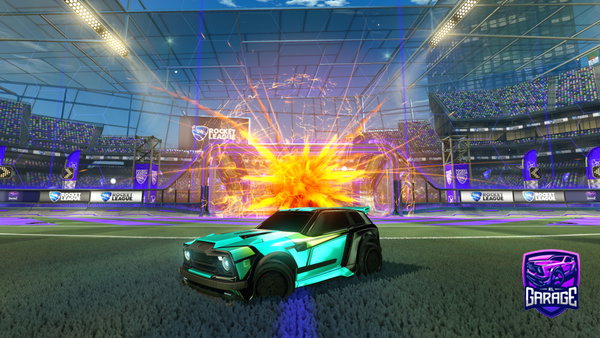 A Rocket League car design from Marcuddd