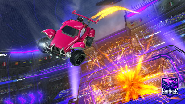 A Rocket League car design from silk_sunic