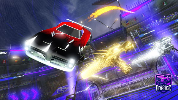 A Rocket League car design from lebg1324