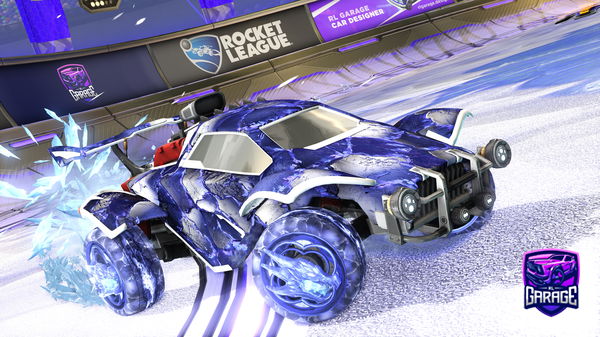 A Rocket League car design from Gravity37