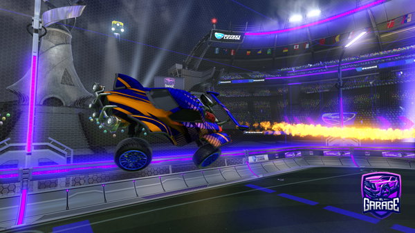 A Rocket League car design from BohandBlue