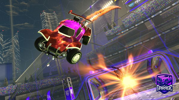 A Rocket League car design from Allofworld