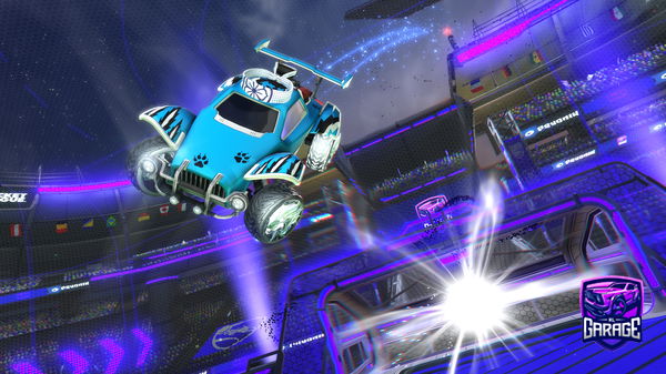 A Rocket League car design from CKXEditz