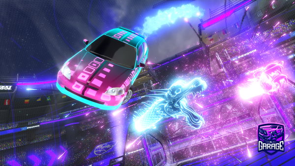 A Rocket League car design from K-Yose