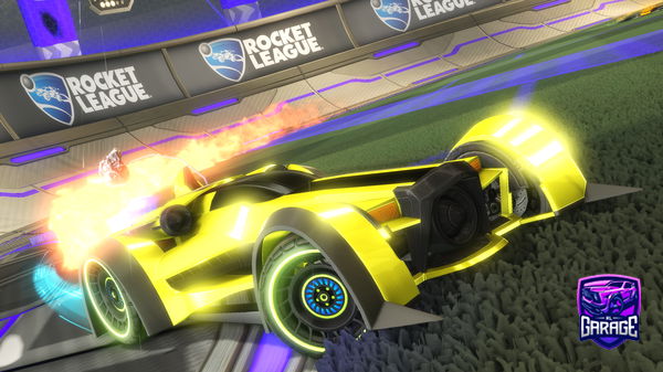 A Rocket League car design from Foo