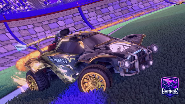 A Rocket League car design from MrJonnyMac