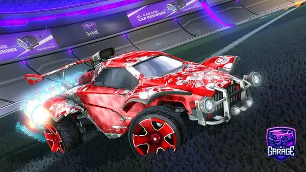 A Rocket League car design from Shooteo2313