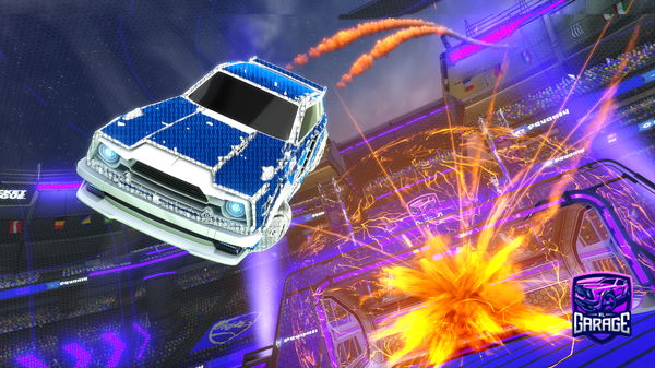 A Rocket League car design from SivasliKovboy