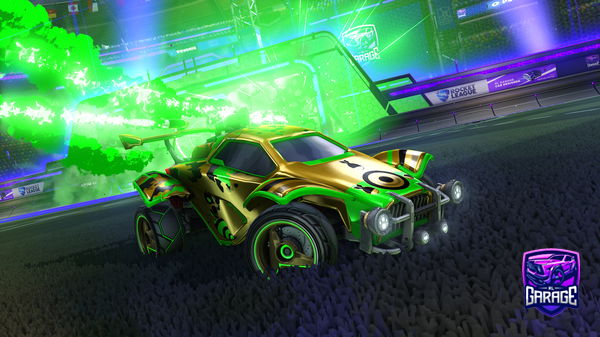 A Rocket League car design from JulGlezL