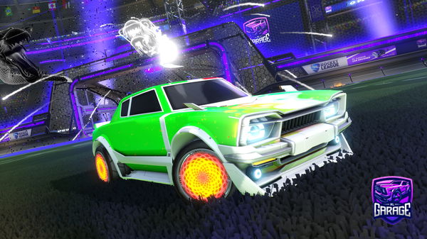 A Rocket League car design from Mitch_magoo