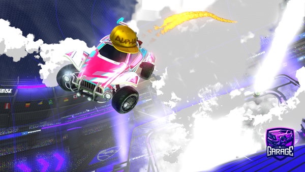 A Rocket League car design from XxslyferxX9542