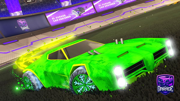 A Rocket League car design from thought_