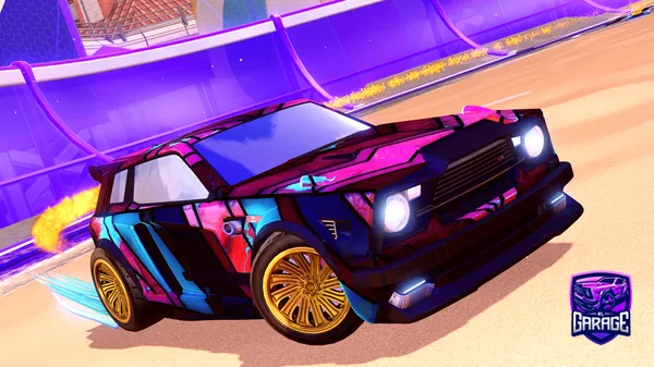A Rocket League car design from maxencioRL
