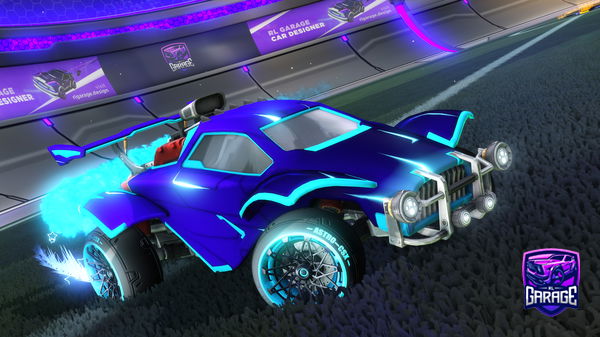 A Rocket League car design from ASecretPro-_-