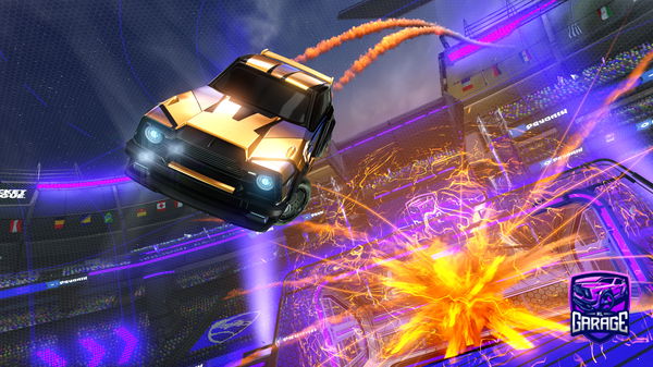 A Rocket League car design from Zeke___RL