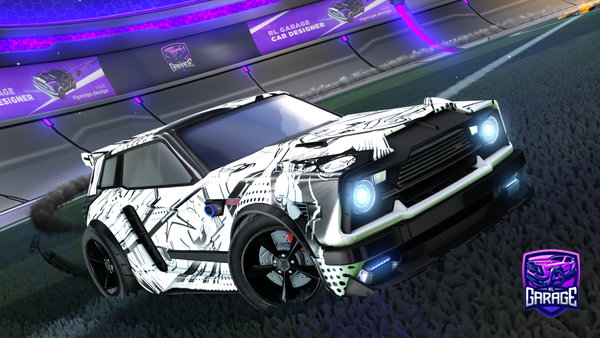 A Rocket League car design from Osimperior