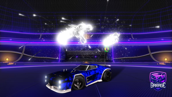 A Rocket League car design from Riquezz11