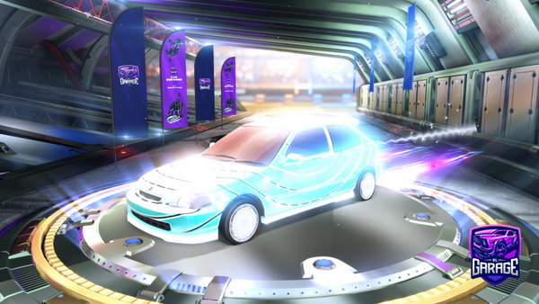A Rocket League car design from PsychoTiger270