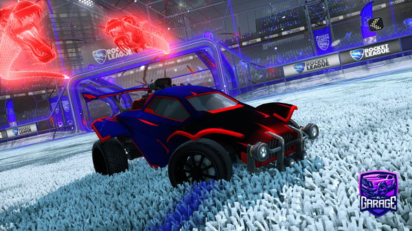 A Rocket League car design from Frosty871