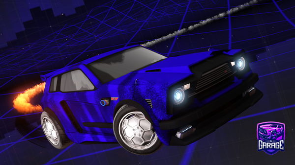 A Rocket League car design from geneticYT