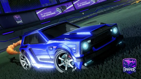 A Rocket League car design from Forzawheels186