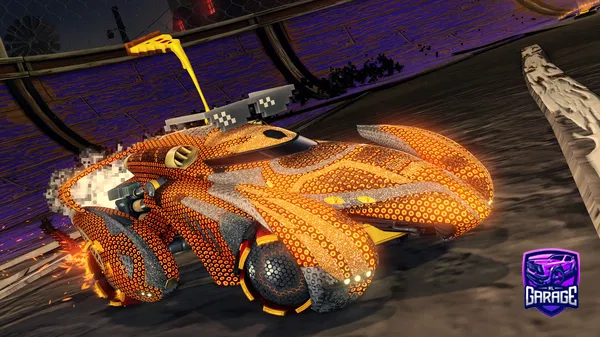 A Rocket League car design from JULA11