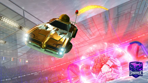 A Rocket League car design from AsKloppo