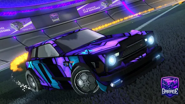 A Rocket League car design from Eli_30curry