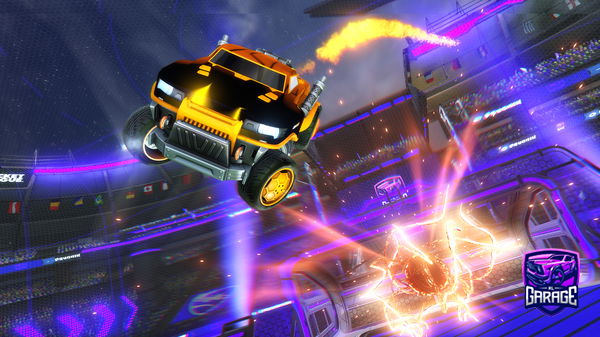 A Rocket League car design from vinisioafrica