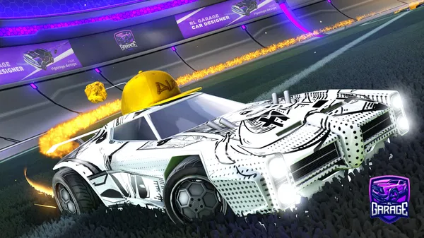 A Rocket League car design from FakeAlpha_07
