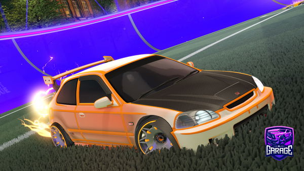 A Rocket League car design from TeeWhy