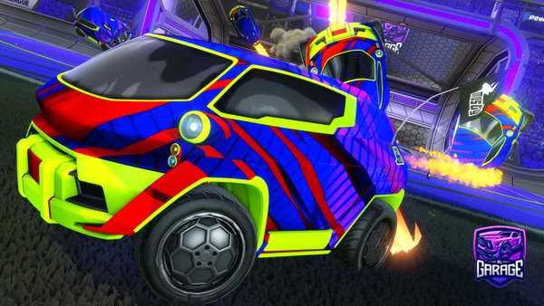 A Rocket League car design from 27HurstE