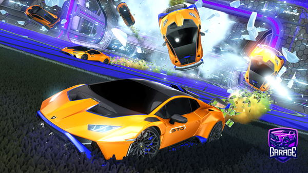 A Rocket League car design from TylerTOT13